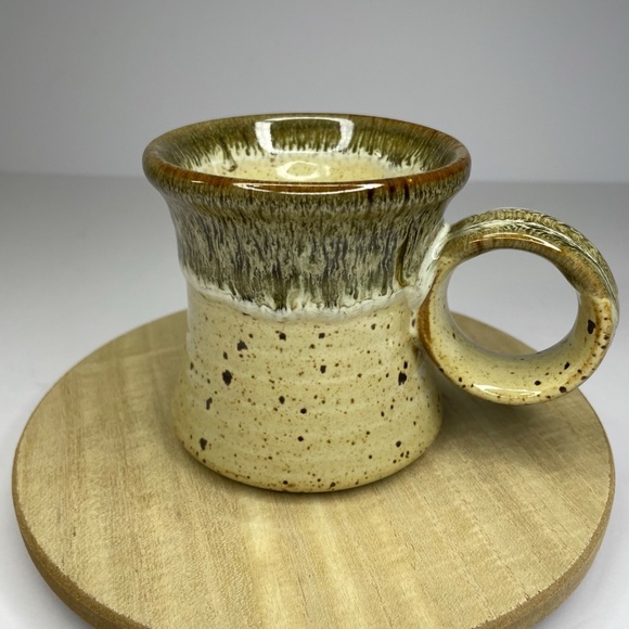 Vintage 1983 Clay in Mind Coffee Mug Studio Art Pottery Personalized Charlotte - Picture 3 of 8